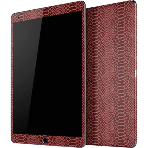 Marsala Snake Skin iPad Skins